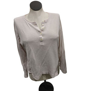 Women's Eddie Bauer Long Sleeve Tee M Light Pink